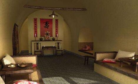 中國(guó)古老的建筑——窯洞民居！天津建筑學(xué)校正在講解